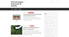 Desktop Screenshot of cpetechnologies.com