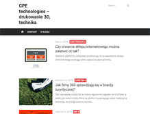 Tablet Screenshot of cpetechnologies.com